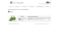 Desktop Screenshot of gslindia.com