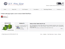 Tablet Screenshot of gslindia.com